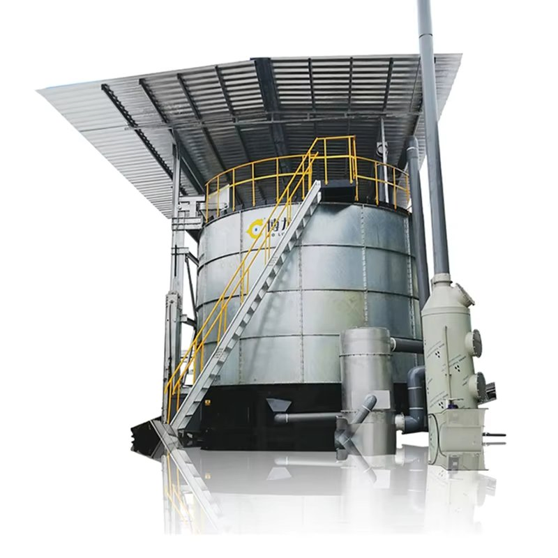 in Vessel Composting Fermentation Vessels Compost Making Machines