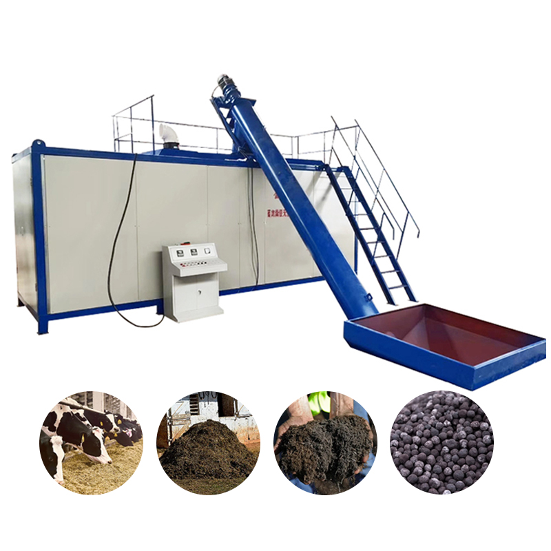 Organic Waste Composting Machine to Produce Compost From Organic Waste
