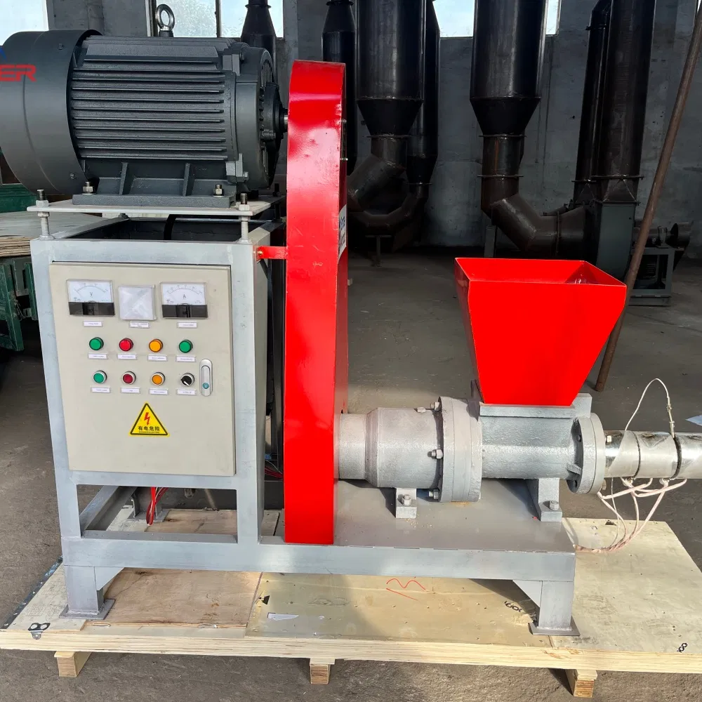 Multipurpose Biomass Briquette Machine for Mixed Agricultural Waste Producing Briquettes for Composting and Mulch Base Material