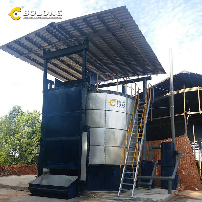 Industrial Composting Machine Horse Waste Composting Manure Shredder Machine Compost Manure Making Machine
