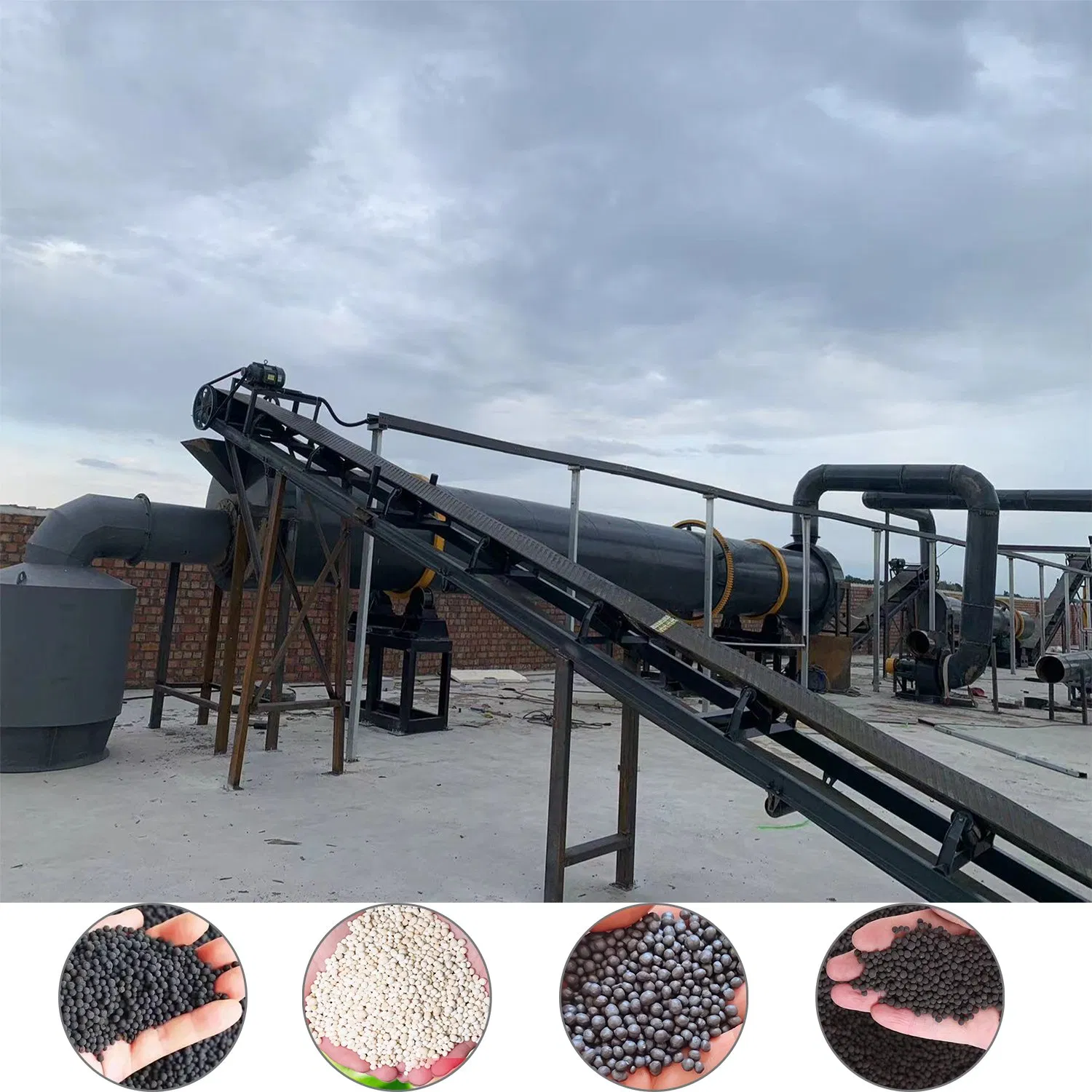 Livestock &amp; Poultry Manure Processing Equipment for Turning Waste Into Organic Fertilizer, China Direct Supply
