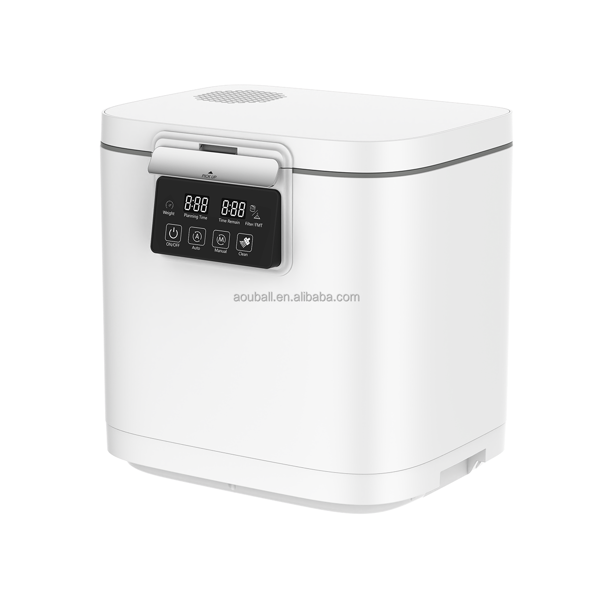 Custom Electric Household Food Waste Compost Machine with Cutting and Grinding Functions Stainless Steel
