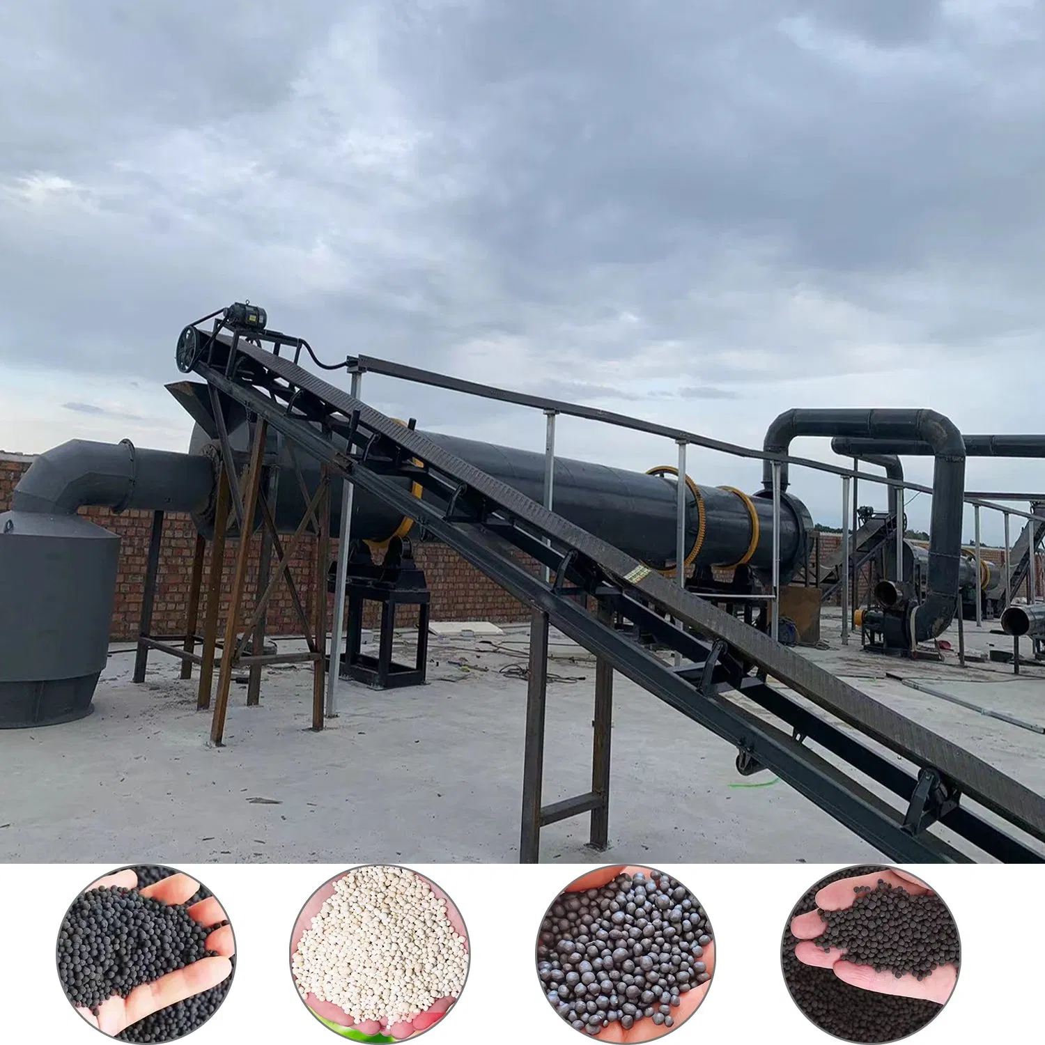 Automatic Fertilizer Packing Equipment for Bags or Bulk, Fertilizer Granulator Machine, Completes Your Production Line