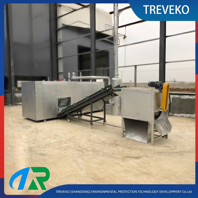 Automated Animal Waste Fermentation System Equipment for Disease Free Livestock Management