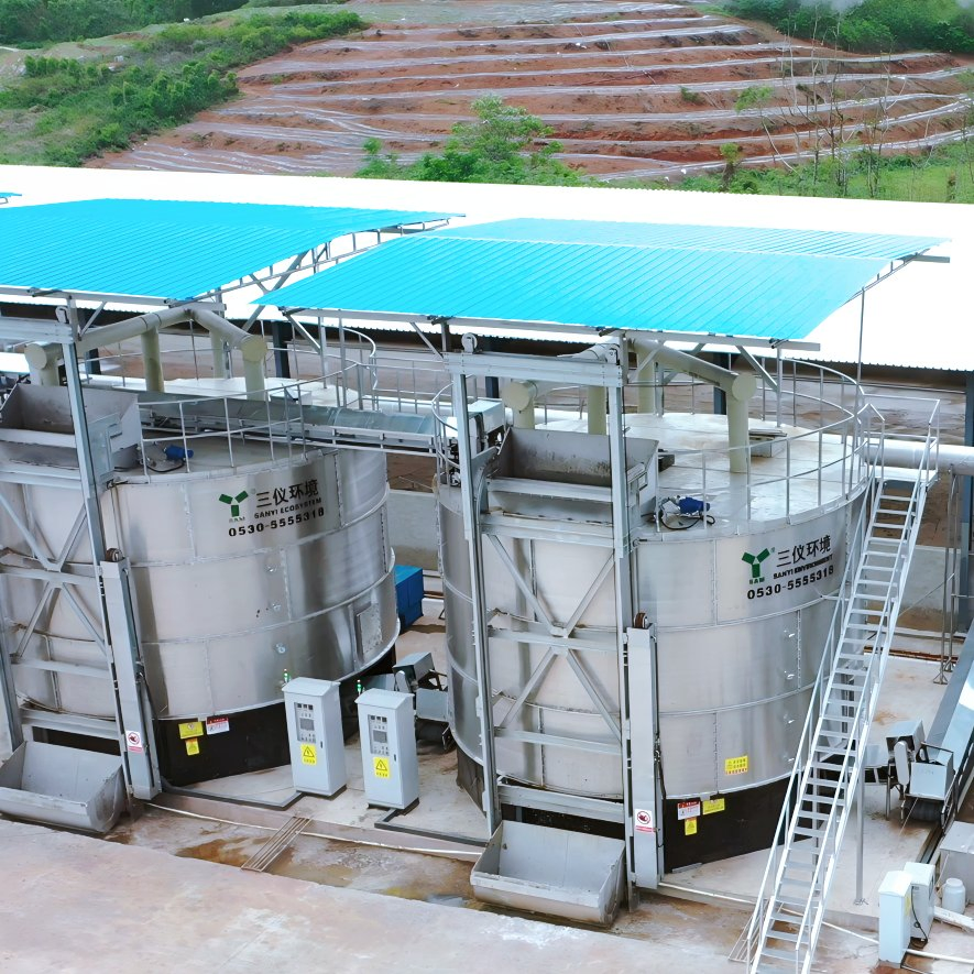 Innovative Organic Fertilizer Production with Poultry Farming Equipment System