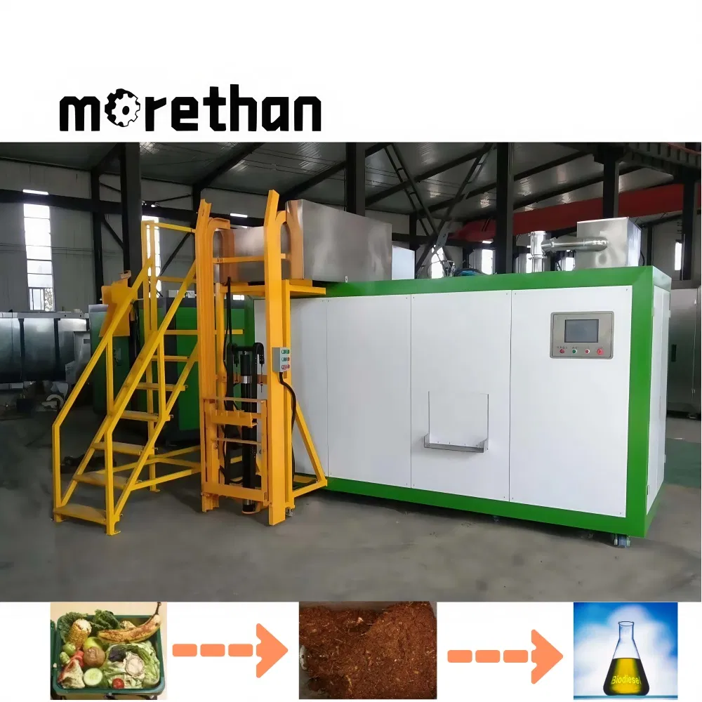 Compost Making Machine Food Waste Grinder Commercial Food Waste Disposer Organic Waste Composting Machine