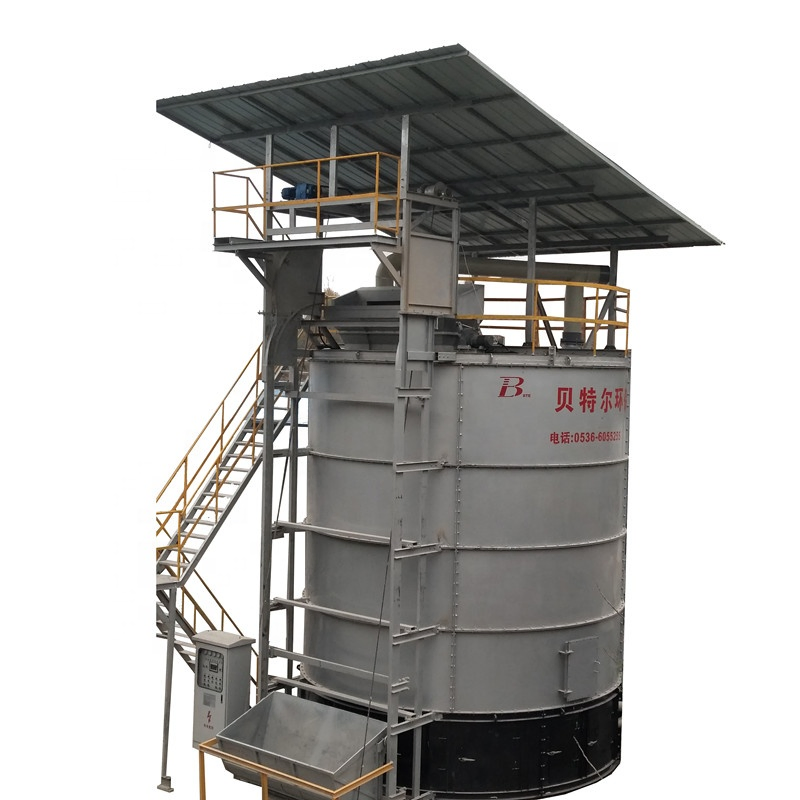 Organic Chicken Manure Fermentation Fertilizer Equipment Waste Composting Fermenter Tanks