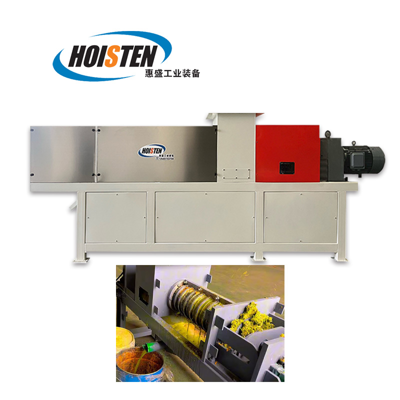 Organic Waste Composting Food Waste Disposer Fruit Vegetable Crushing Shredding Press Dewatering Dehydrator Machine 3000kg/h