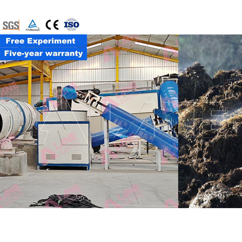 Lane Cost-Effective Organic Fertilizer Line Small Scale Slaughterhouse Waste Composting Equipment