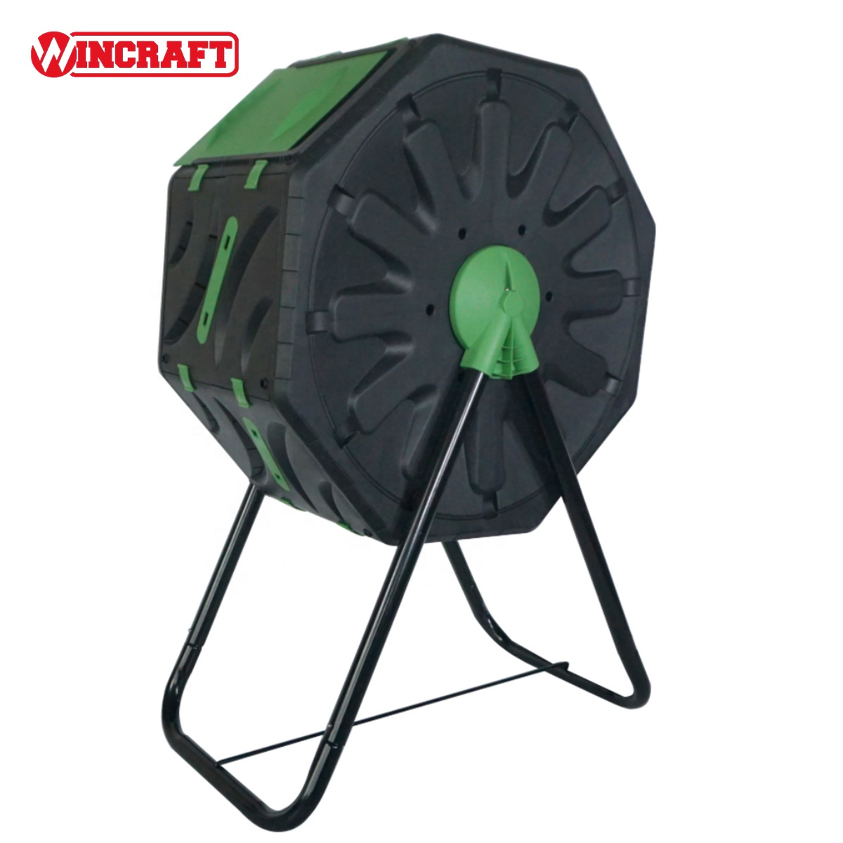 Outdoor Rotating Composter for Garden Kitchen Yard Waste-Customizable DIY Rotary Tumbler