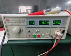 Withstand voltage tester