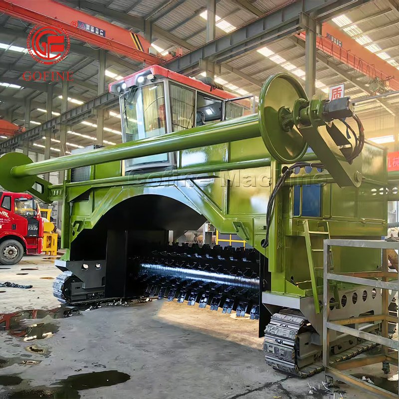 Aerated Static Pile Compost Systems Fertilizer Making Machine