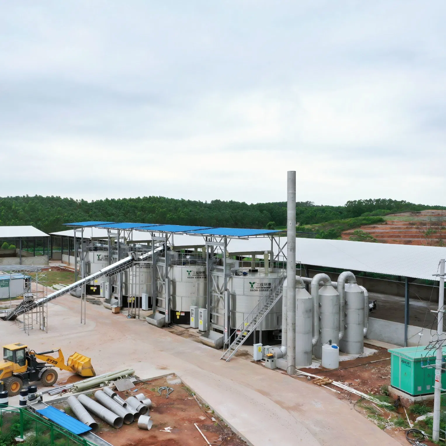 Robust Manure System for Advanced Organic Fertilizer Creation and Processing