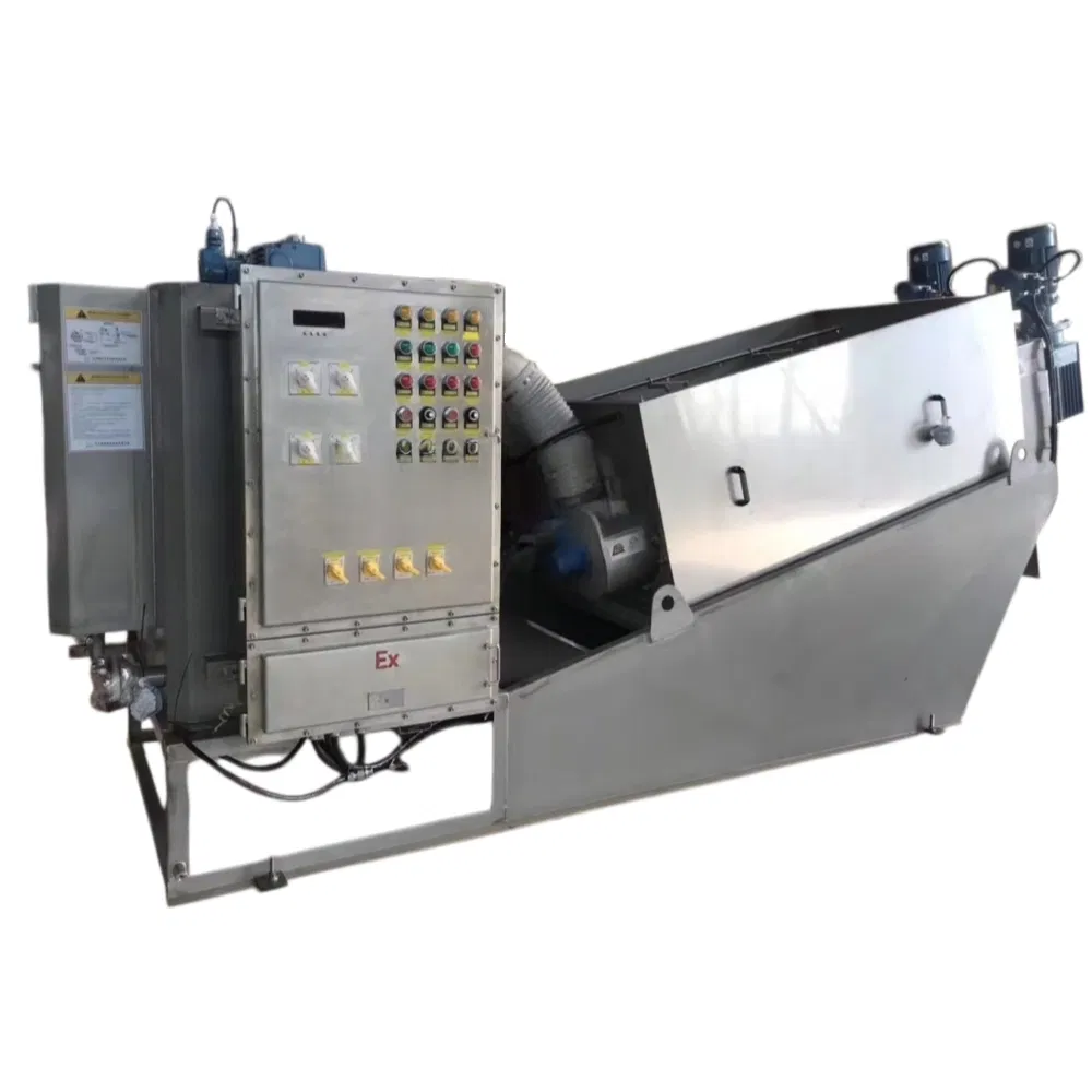 Low Noise Automatic Screw Stack Sludge Dewatering System