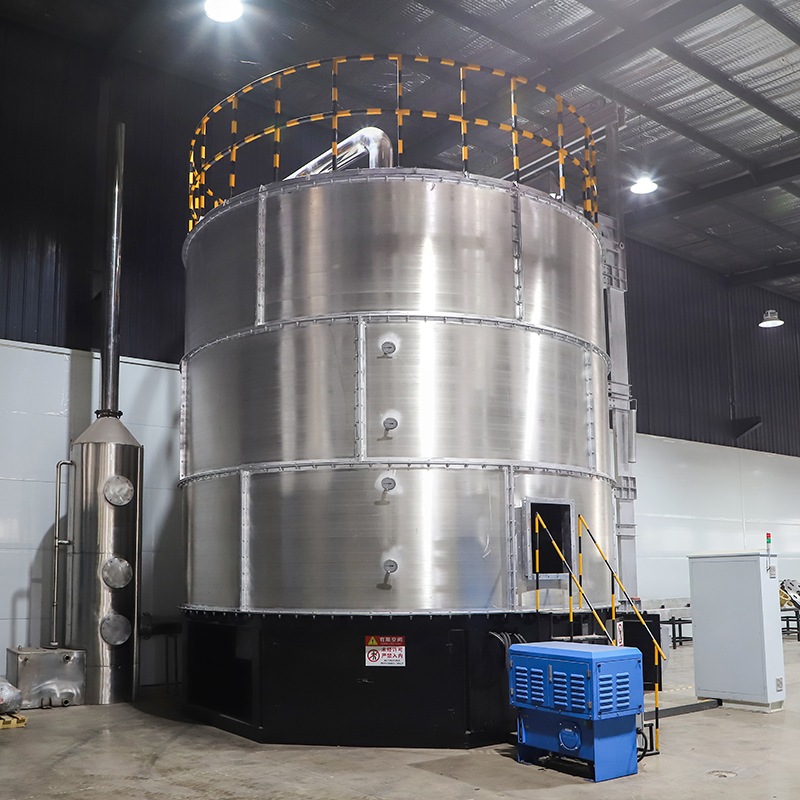 Fast Composting Portable Manure Fermentation Tank/Poultry Farming Equipment Composting Manure Making Machine