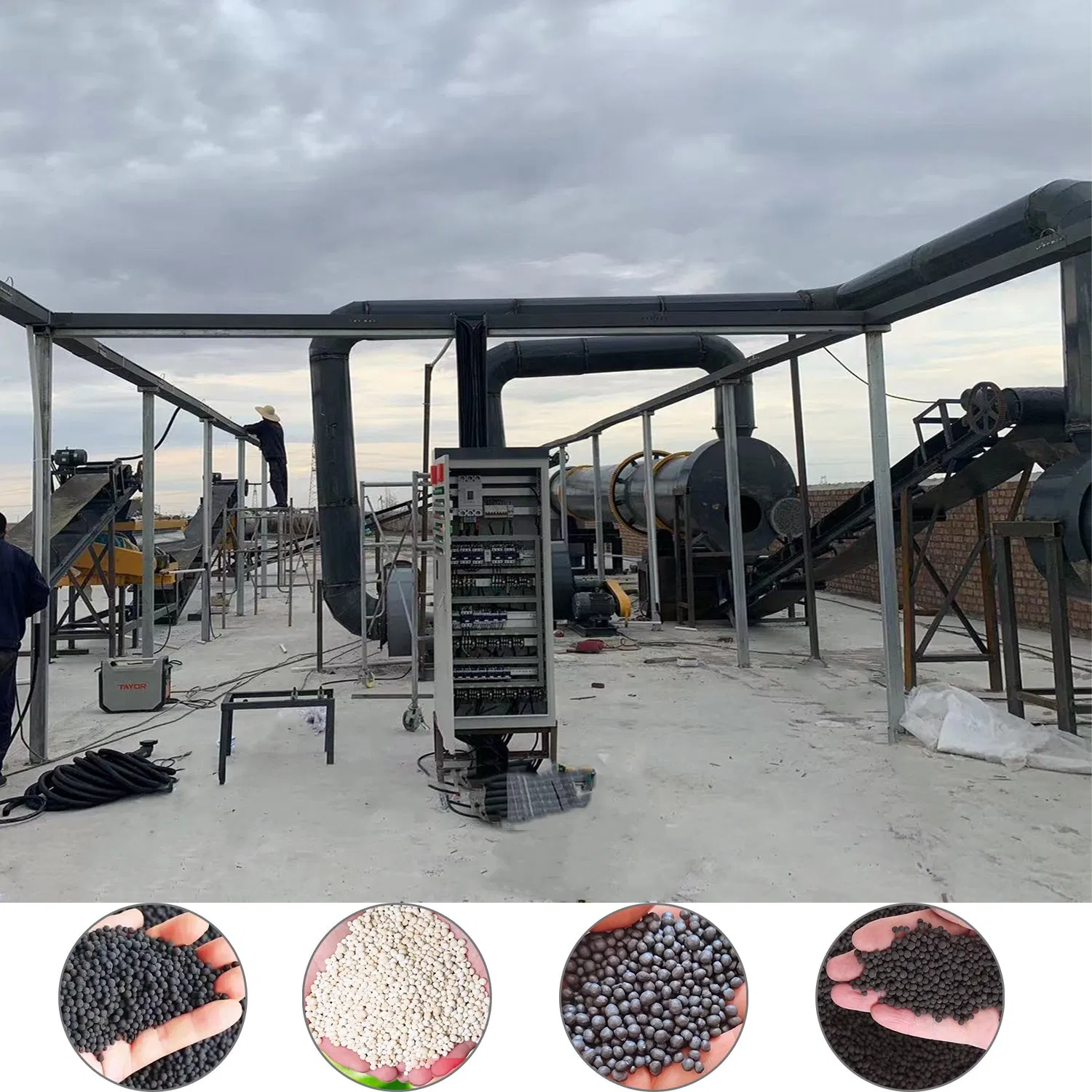Precision Fertilizer Screening &amp; Coating Equipment for Premium Product Finish, Fertilizer Granule Plant