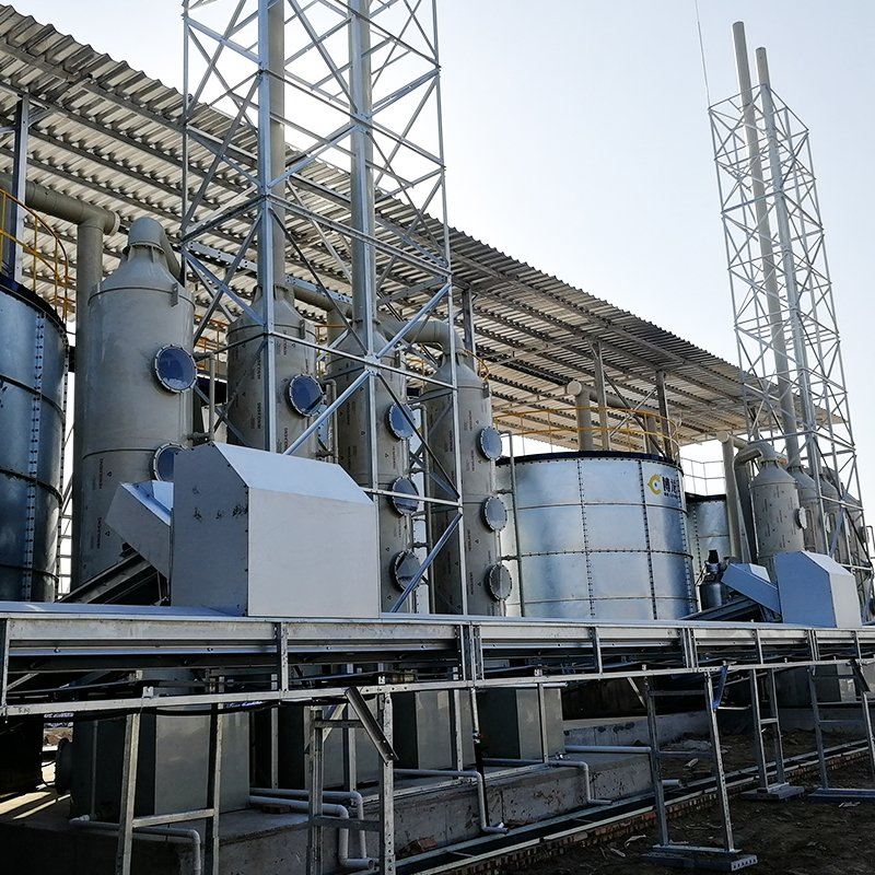Fermentation System for Compost Closed Vessel Composting Unit Fermenting Tank for Organic Waste