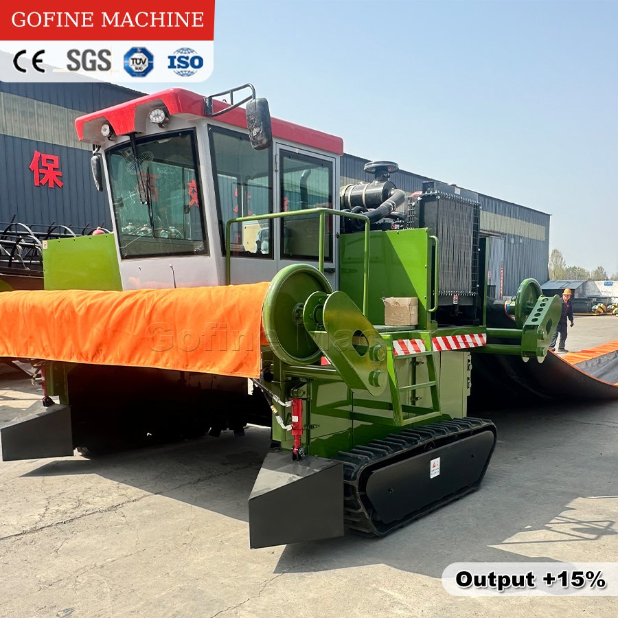 Small Industrial Composting Machine for Fecal Sludge Garbage Waste Fertilizer Fermentation