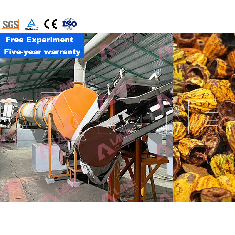Lane Fruit Waste Composting Equipment High Capacity Fertilizer Production Line