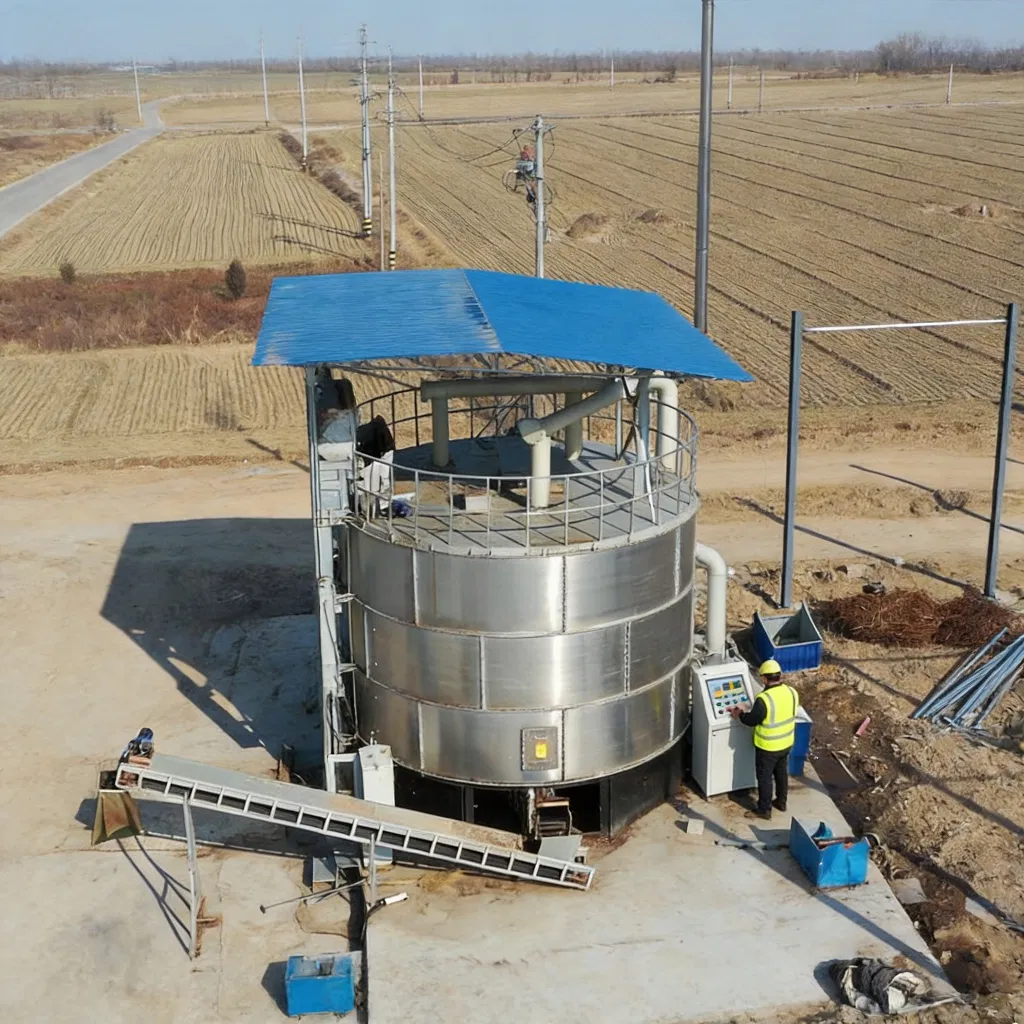 Fully Automatic Manure Composting Machinery for Organic Fertilizer Production