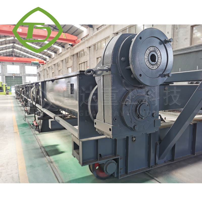 Cow Dung Wheel Type Composting Equipment Poultry Waste Chicken Manure Compost Turner Machine