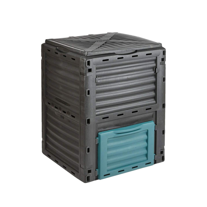 300L Outdoor Garden Waste Compost Bin Composter