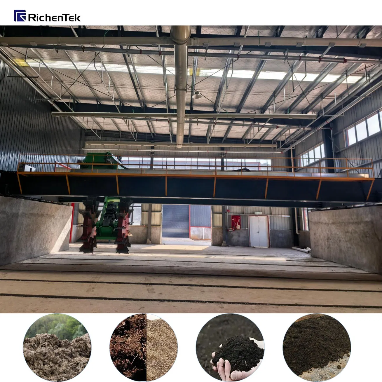 Agricultural Waste Processing /Industrial Organic Wastes Composting Machine, Hot Sale in Brunei, East Timor, Singapore, Taiwan (China)