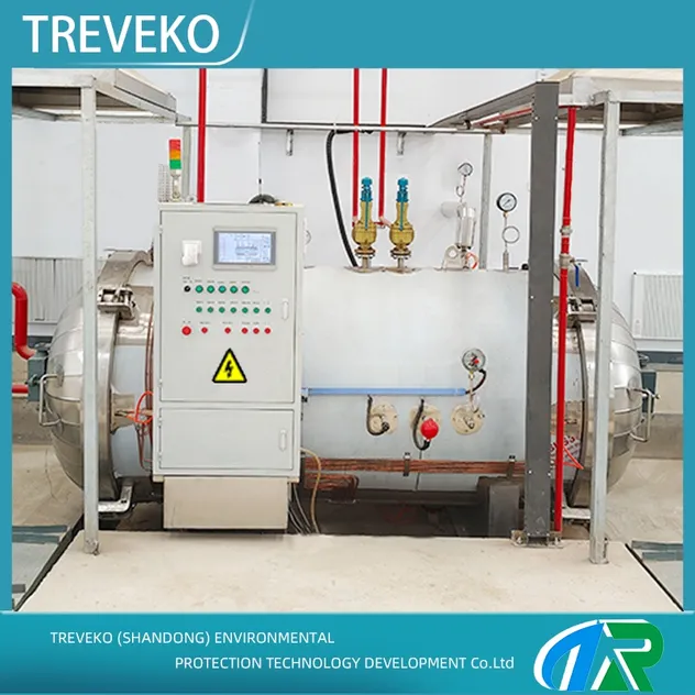 Medical waste autoclave