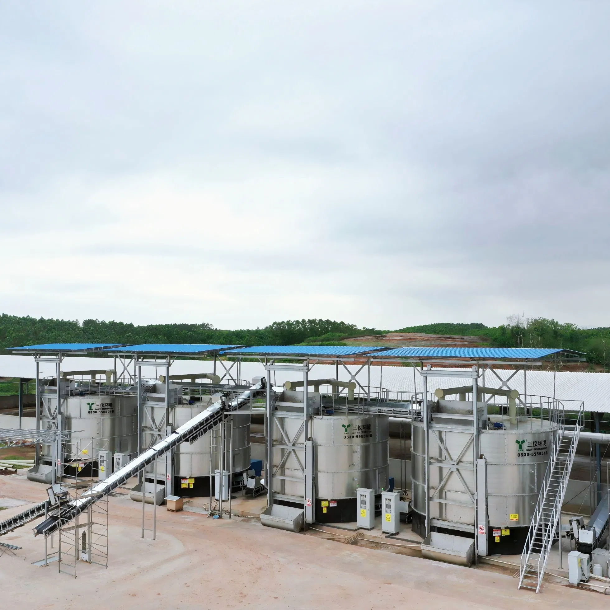 Innovative Manure Fermentation System for Organic Fertilizer and Waste