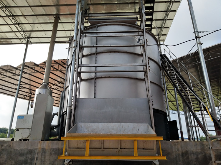 Organic Chicken Manure Fermentation Fertilizer Equipment Waste Composting Fermenter Tanks