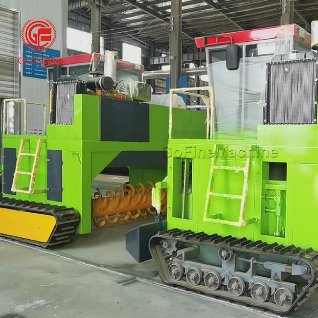 Agricultural Waste Organic Fertilizer Composting Machine