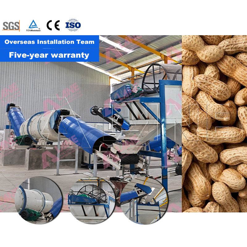 Palm Kernel Cake (Pkc) Waste Residue Palm Kernel Cake Composting Machine Organic-Inorganic Fertilizer Production Line