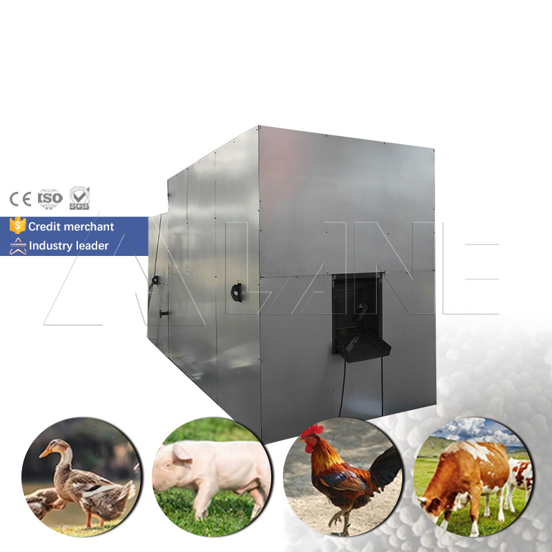 Organic Fertile Horizontal Compost Fermentation Fully Automated Composting Machine with Motor Core Component