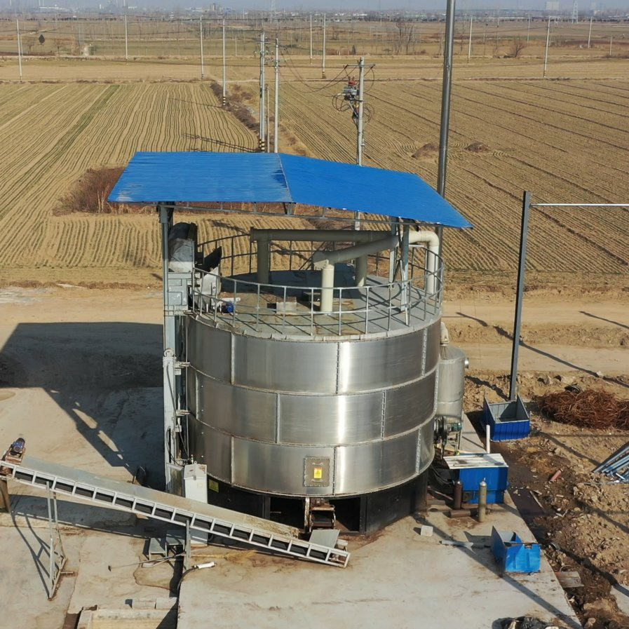 Fully Automatic Compost Machine for Sustainable Poultry Waste Management