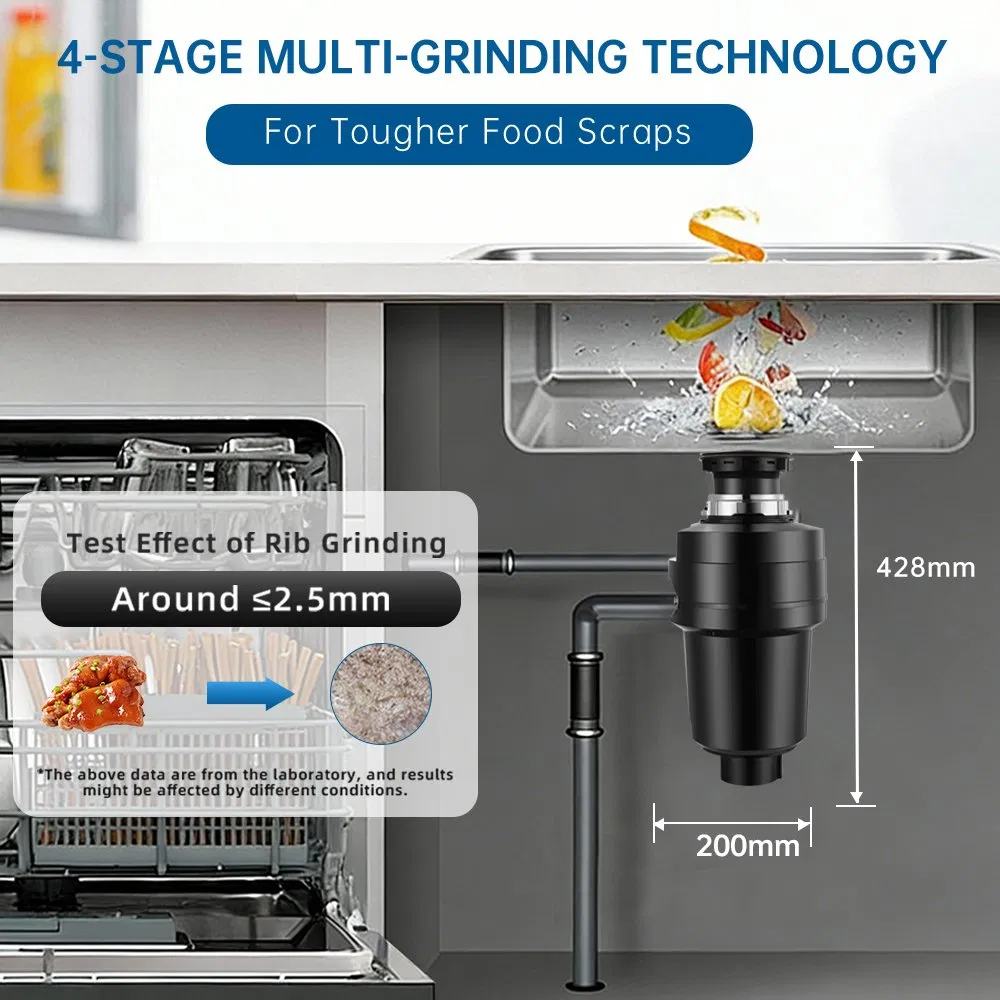Household Waste Shredder Kitchen Bone Waste Food Waste Composting Machine
