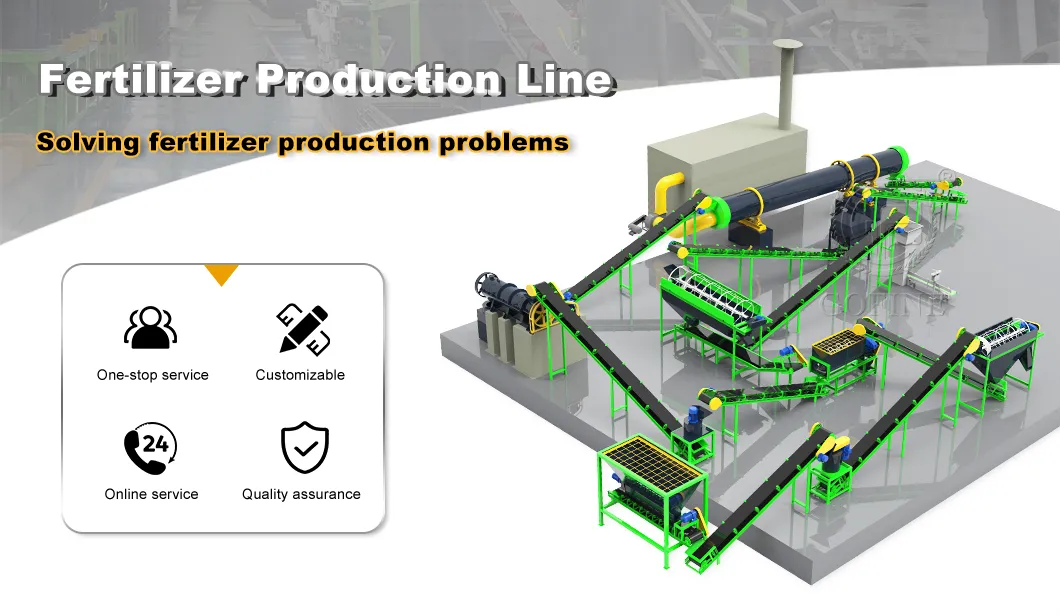 Organic Fertilizer Granulation Production Line