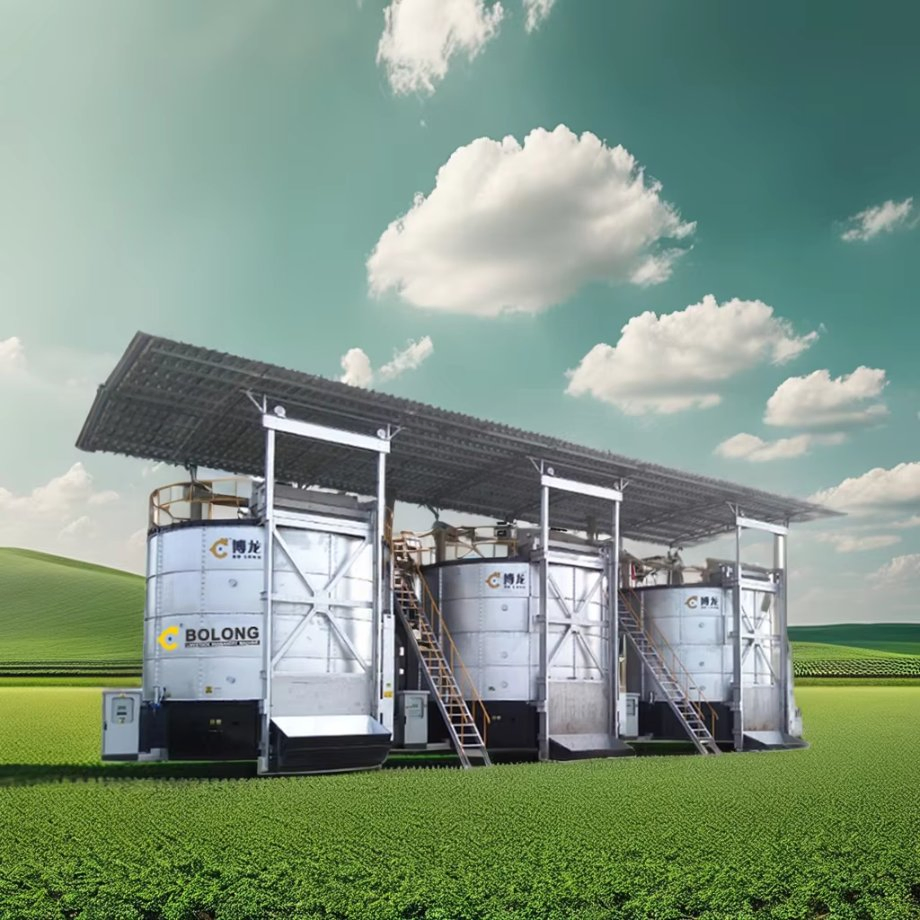 Organic Fermentation Fermentador Tank Livestock Fermentation Machine Organic Waste Composting Machine Craft