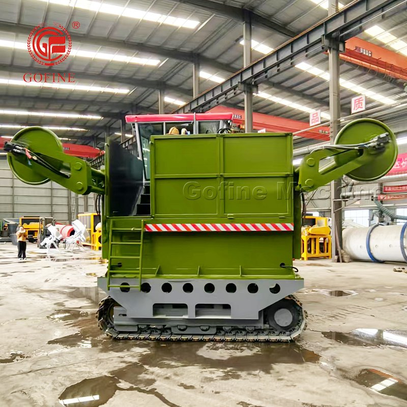 Small Industrial Composting Machine for Fecal Sludge Garbage Waste Fertilizer Fermentation