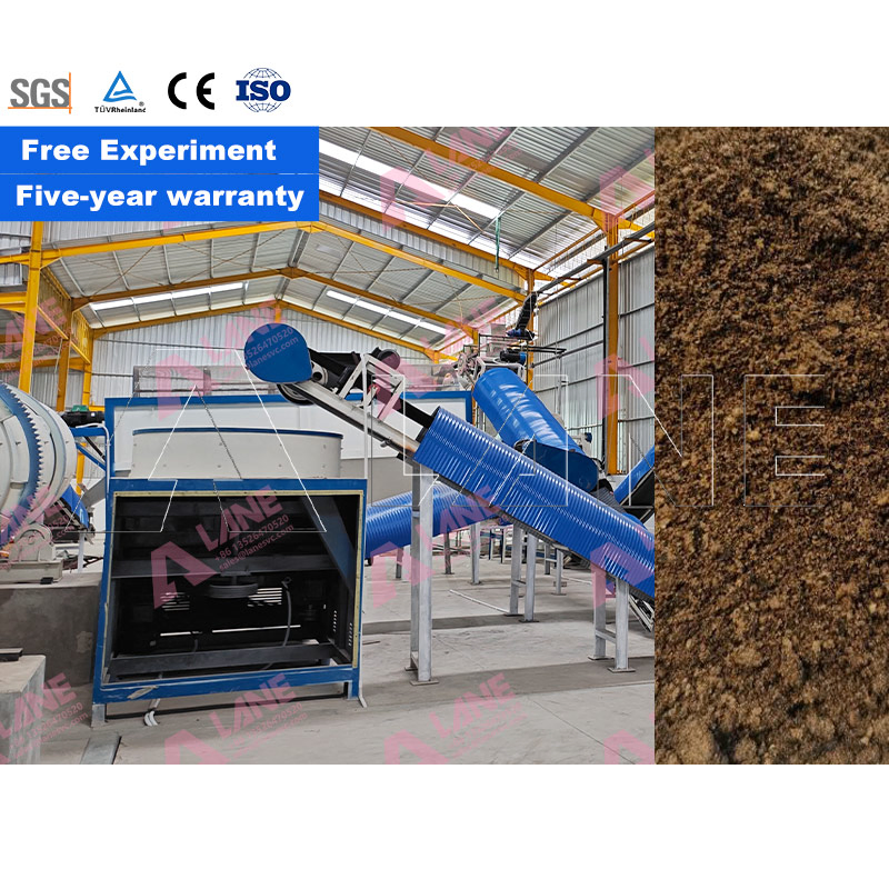 Lane Cost-Effective Organic Fertilizer Line Small Scale Slaughterhouse Waste Composting Equipment