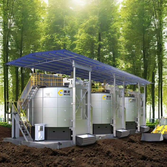 Chicken Manure Waste Recycling Composting Machine Organic Fertilizer Equipment Compost Maker Machine