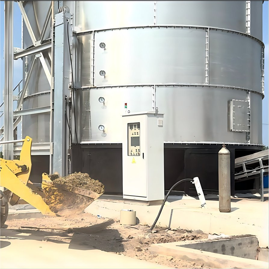 High Efficiency Aerobic Composting Equipment for Livestock Waste Management