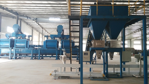 380V Granulator Shenzhou Wooden Case Composting Machine Organic Fertilizer Production Line