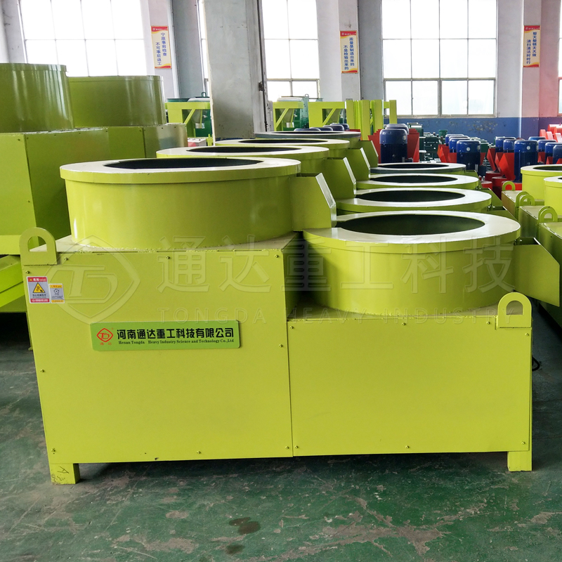 1.5-2.5t/h Organic Fertilizer Polishing Machine Compost Organic Fertilizer Granule Making Machine