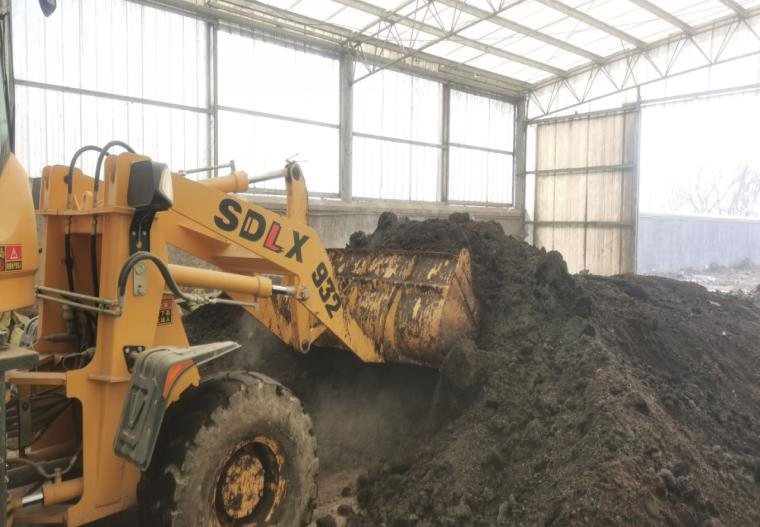 Food Waste Membrane Covered Aerobic Fermentation Compost Organic Fertilizer Equipment/Device/Unit/System