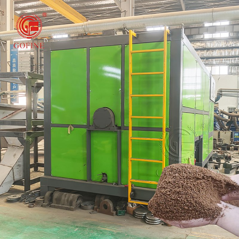 Biofertilizer Compost Organic Fertilizer Processing Aerobic Fermentation Equipment