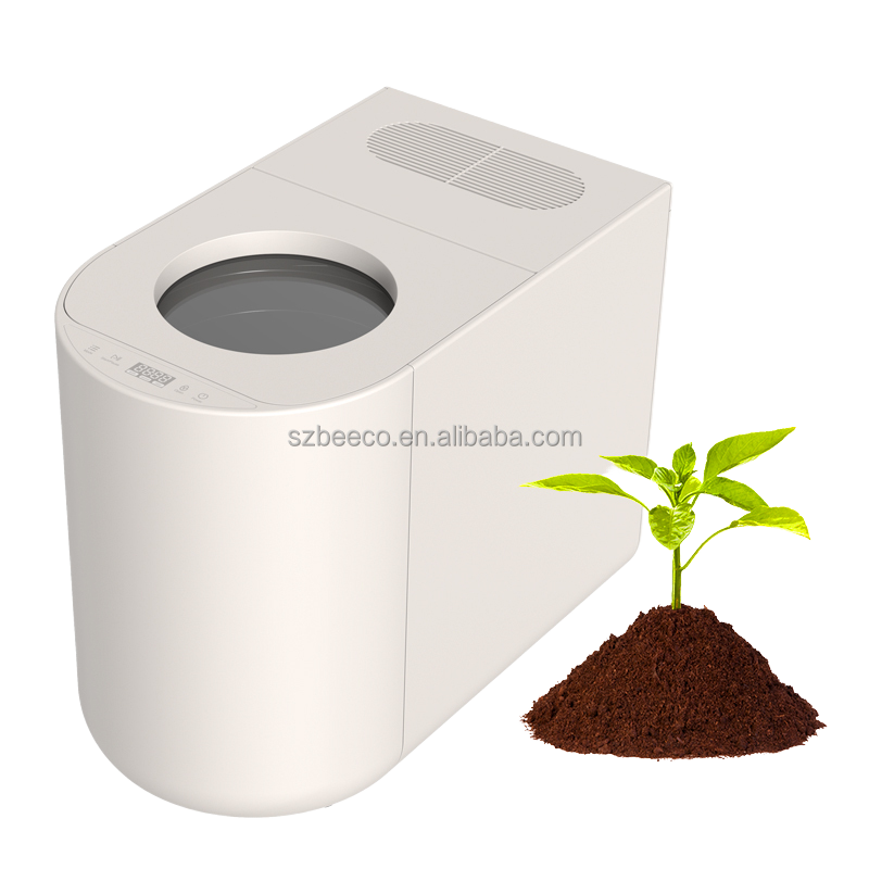 4.5L Electric Stainless Steel Big Capacity Food Waste Composting Machine Odor-free Deodorant Garbage Collector Home Kitchen