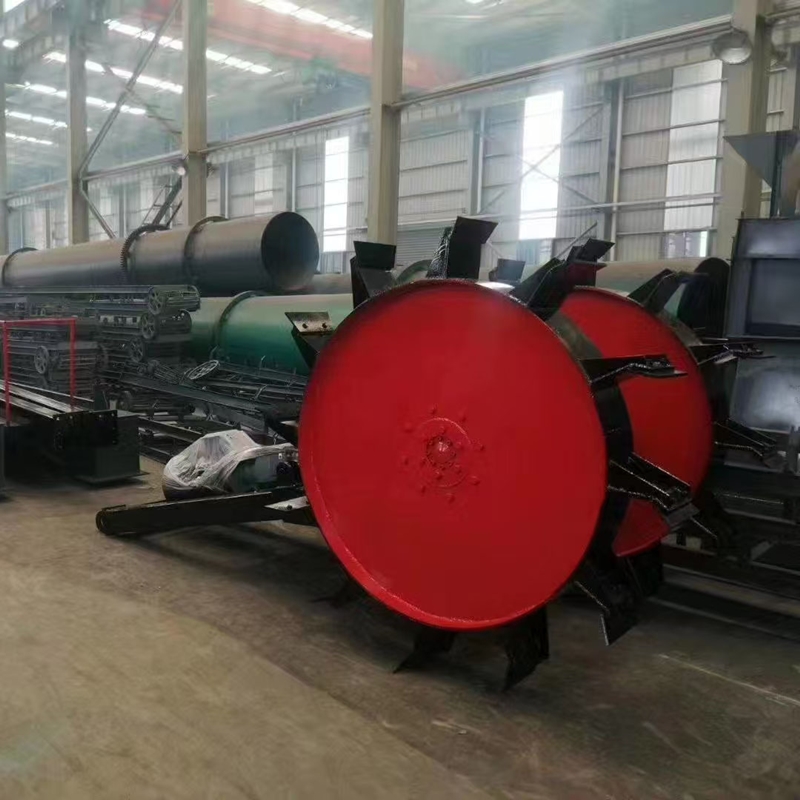 Composter Machine Farm Industrial Composter Machine Food Waste Garden Composting Turner Machine