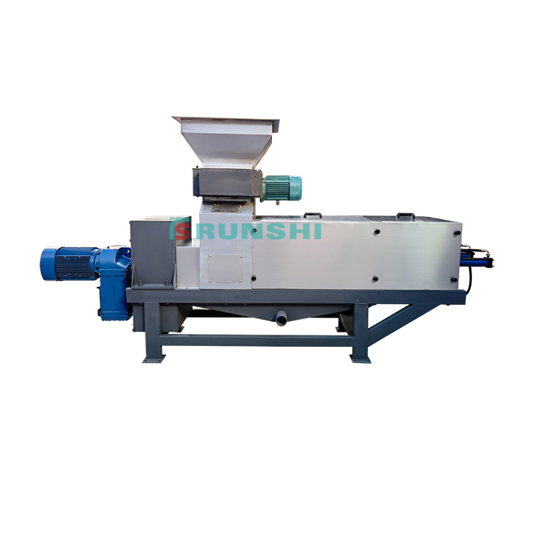 City Garbage Dewatering Machine Organic Compost Machine Food Waste Crushing Machine