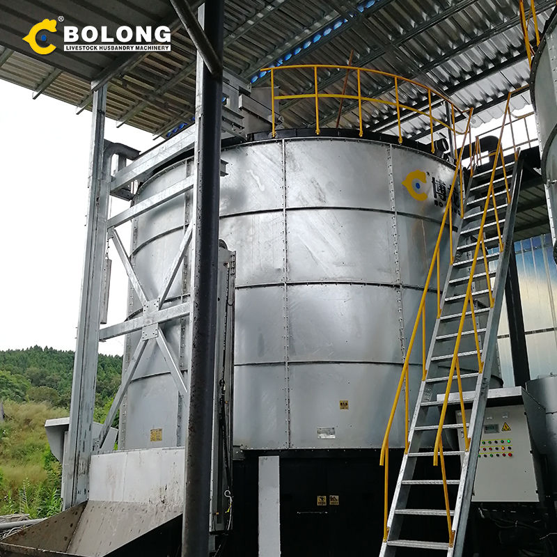 High Temperature Automatic Animal Livestock Chicken Manure Organic Fertilizer Composting Making Machine
