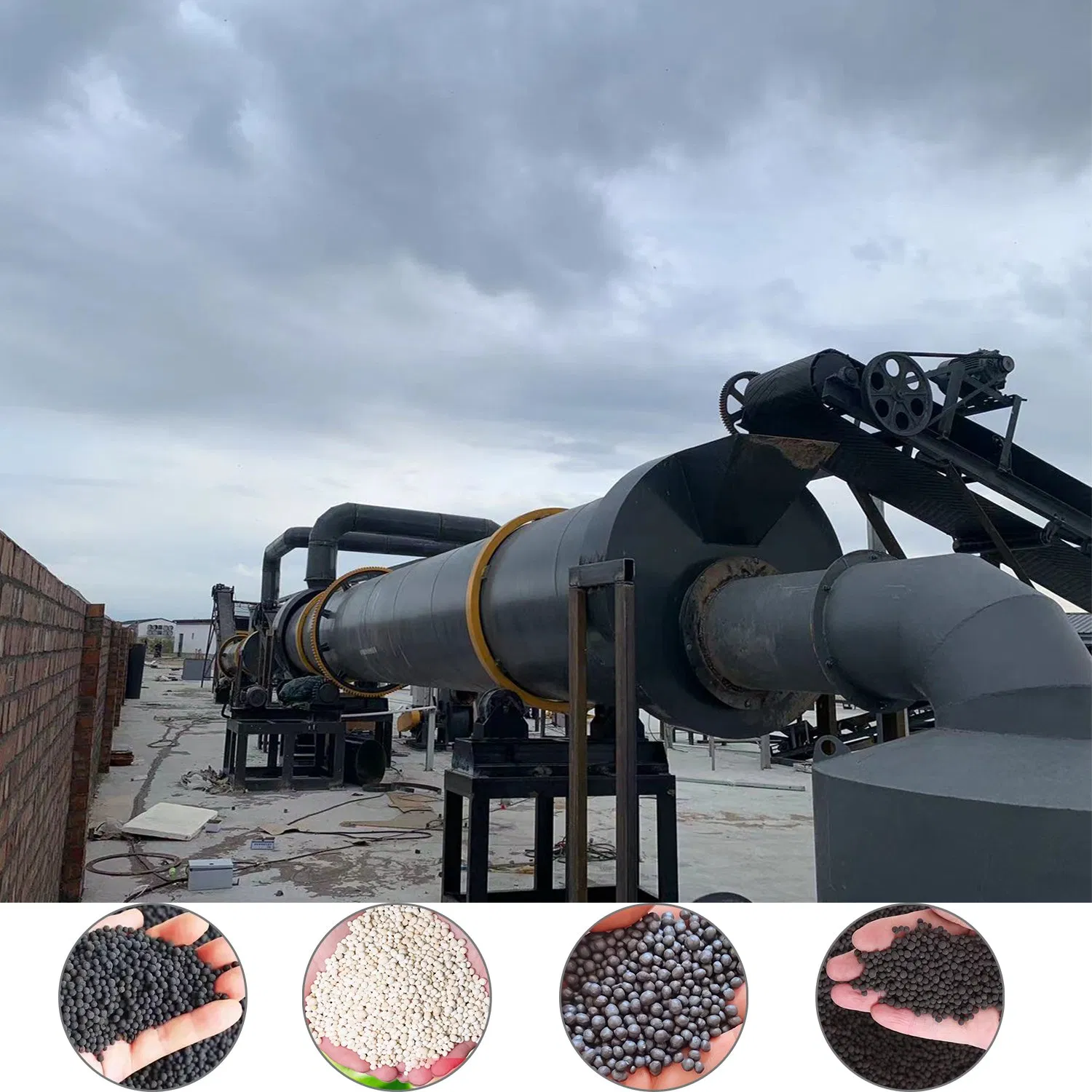Automatic Fertilizer Packing Equipment for Bags or Bulk, Fertilizer Granulator Machine, Completes Your Production Line